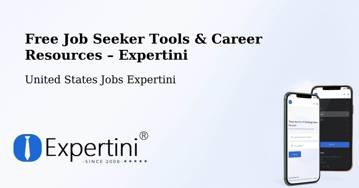 Free Job Seeker Tools & Career Resources – Thomasville - Thomasville, United States Jobs Expertini